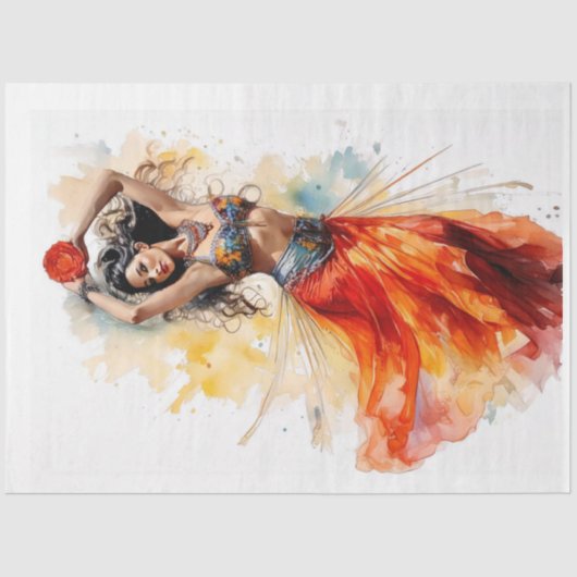 バラ 薄葉紙 (正面)