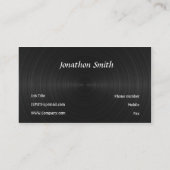 バラ・蝶 名刺 (裏面)