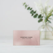 バラ-金ゴールドアルコールインク背景 名刺 (スタンド正面)