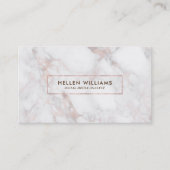 バラ-金ゴールドデラックスマフェイクーブルストーン 名刺 (正面)