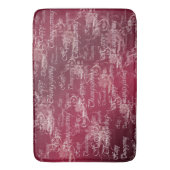 バラ,金ゴールド，銀，感謝，花，フローラ, バスマット (正面縦)