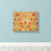 バラ、1883年ウィリアム・モリス キャンバスプリント (インサイチュ (ウッドフロア))