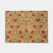 バラ、1883年ウィリアム・モリス ドアマット (正面)