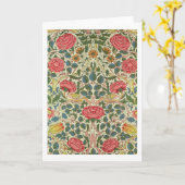 「バラ」、1883年（木綿） カード (黄色い花)