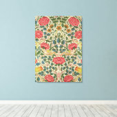 「バラ」、1883年（木綿） キャンバスプリント (インサイチュ (ウッドフロア))