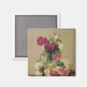 バラ, 1891 マグネット (正面/裏面)