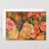 バラ, 1912年ピエール=オーギュスト・ルノアール シーズンカード (正面/裏面)