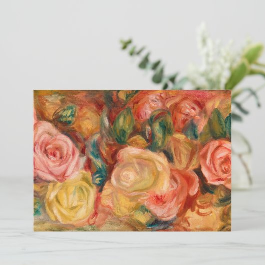 バラ, 1912年ピエール=オーギュスト・ルノアール シーズンカード (スタンド正面)