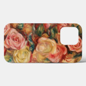 バラ（1912年）ピエール・アウグスト・ルノアールファインアート Case-Mate iPhoneケース (裏面 (横))