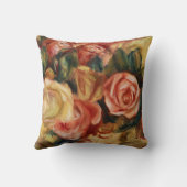 バラ(1912年)ピエール・アウグスト・ルノアール クッション (裏面)