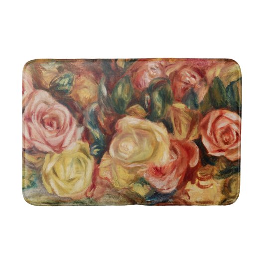 バラ（1912年）ピエール・アウグスト・ルノアール バスマット (正面)