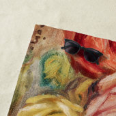 バラ(1912年)ピエール・アウグスト・ルノアール ビーチタオル (インサイチュ)