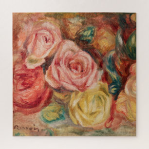 バラ（1912年）ピエール・オーギュストルノアールファインアート ジグソーパズル