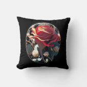 バラ #1 クッション (正面)