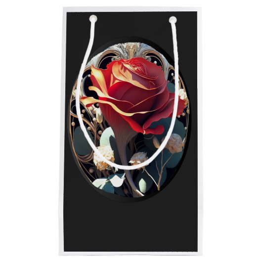 バラ #1 スモールペーパーバッグ (正面)