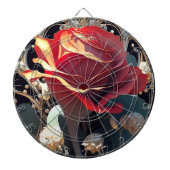 バラ#1 ダーツボード (正面)