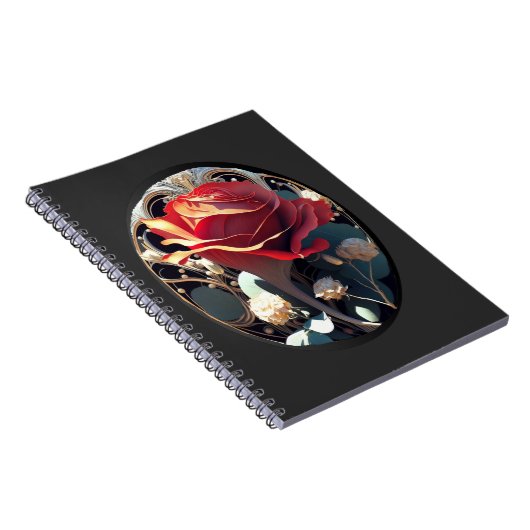 バラ#1 ノートブック (右側)