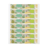 バラ 1 ラップアラウンド宛名ラベル (シート)