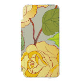 バラ 1 INCIPIO iPhoneウォレットケース (フォリオ 正面)