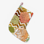 バラ 28 スモールクリスマスストッキング (正面 (吊り時))