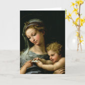 バラ、c.1518のヴァージン カード (黄色い花)