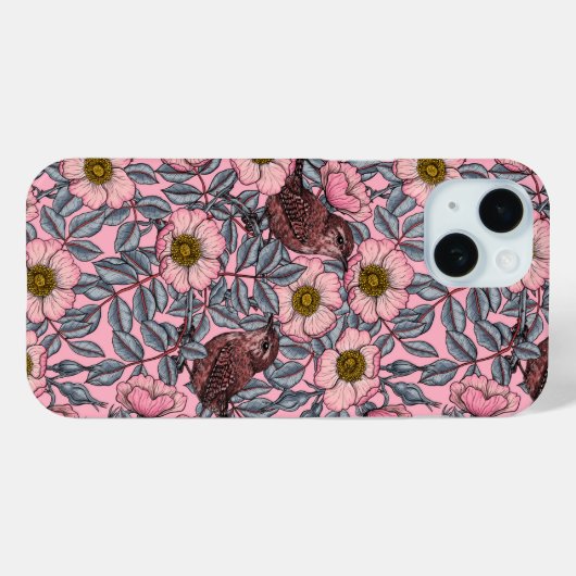 バラ Case-Mate iPhoneケース (裏面 (横))