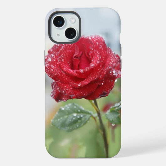 バラ iPhoneケース (裏面)
