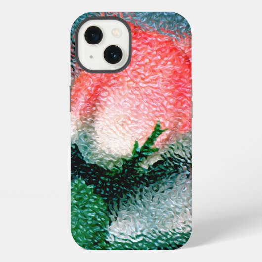 バラ iPhoneケース (裏面)