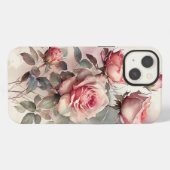 バラ iPhoneケース (裏面横)