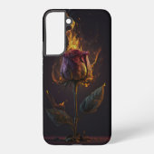 バラ SAMSUNG GALAXYケース (裏面)