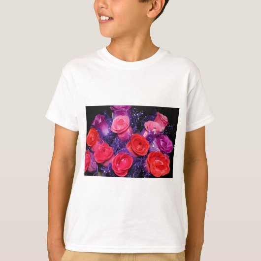 バラ Tシャツ (正面)