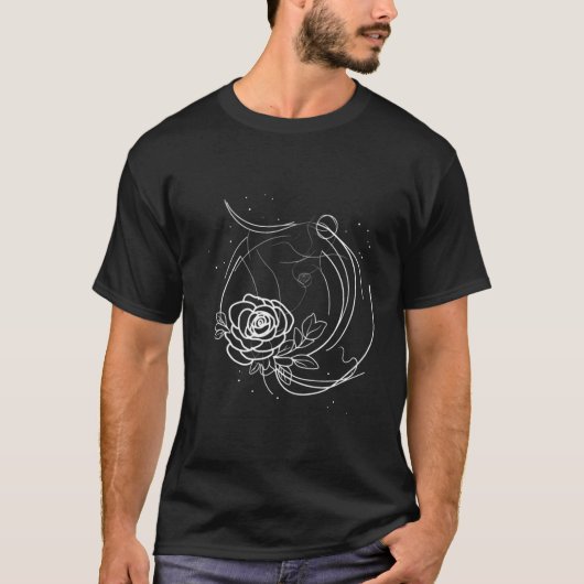 バラ Tシャツ (正面)