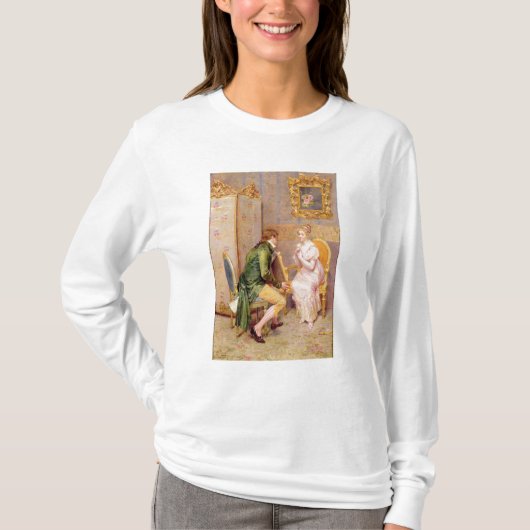 バラ Tシャツ (正面)