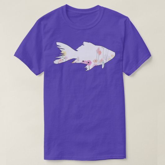 バラ Tシャツ (デザイン正面)