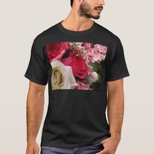 バラ Tシャツ (正面)