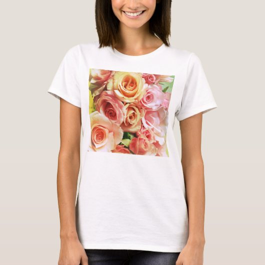バラ Tシャツ (正面)