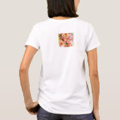 バラ Tシャツ (裏面)