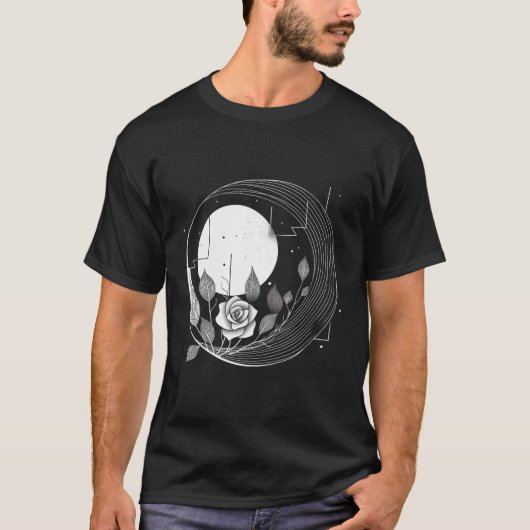バラ Tシャツ (正面)