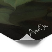 バラ | WallArt |油彩画スタイル ポスター (角)