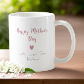 バラ- We Love You - Mother's Day Photo コーヒーマグカップ
