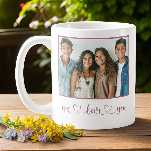 バラ- We Love You - Mother's Day Photo コーヒーマグカップ