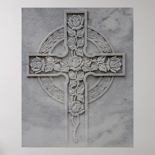 バラCeltic Cross 16x20ポスター ポスター (正面)