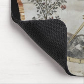 バラCroixの等級のマスターのエプロン マウスパッド (コーナー)