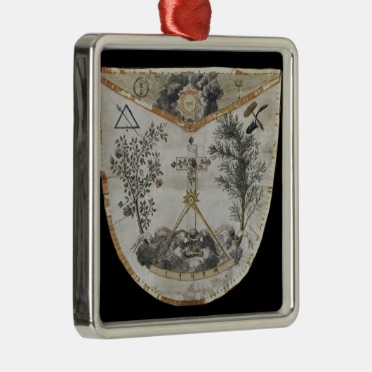 バラCroixの等級のマスターのエプロン メタルオーナメント (右)