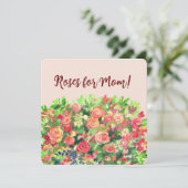 バラfor Mom, Flat Card (スタンド正面)