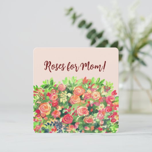 バラfor Mom, Flat Card (スタンド正面)