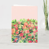 バラfor Mom, Flat Card ノートカード (裏面)
