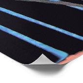 バラIN THE NIGHT,美しいファッションメイクアップアーティスト ポスター (角)