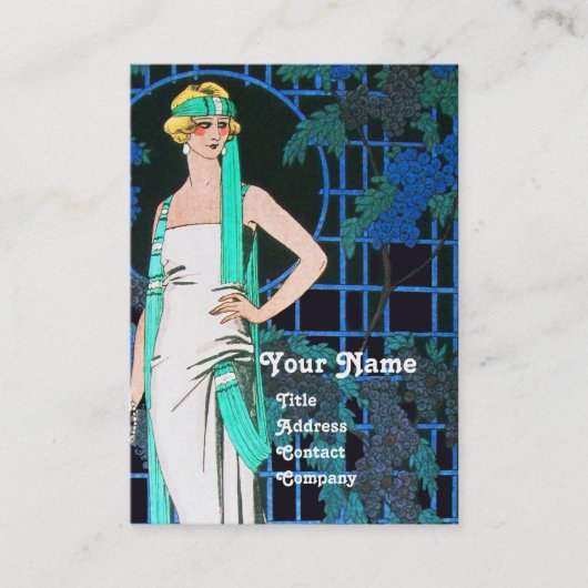 バラIN THE NIGHT,美しいファッションメイクアップアーティスト 名刺 (正面)