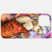 バラiPhoneケース女モダン性の絵画女性 Case-Mate iPhoneケース (裏面 (横))